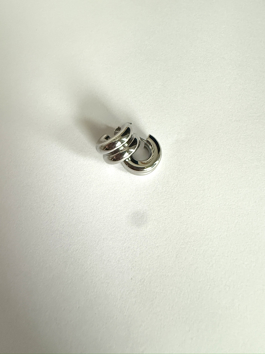 Double Huggie Earrings