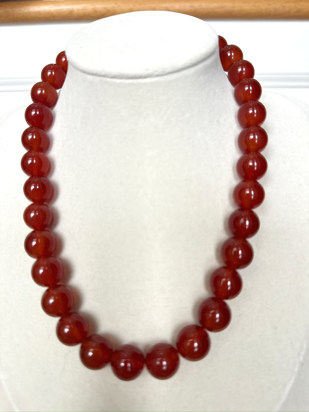Chunky Carnelian Necklace