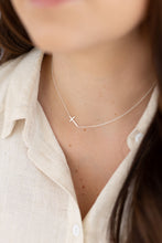 Load image into Gallery viewer, Silver Cross Necklace
