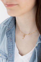 Load image into Gallery viewer, Gold Cross Necklace
