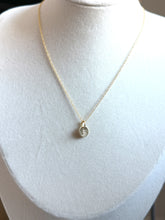 Load image into Gallery viewer, Gold-filled “S” pendant Necklace
