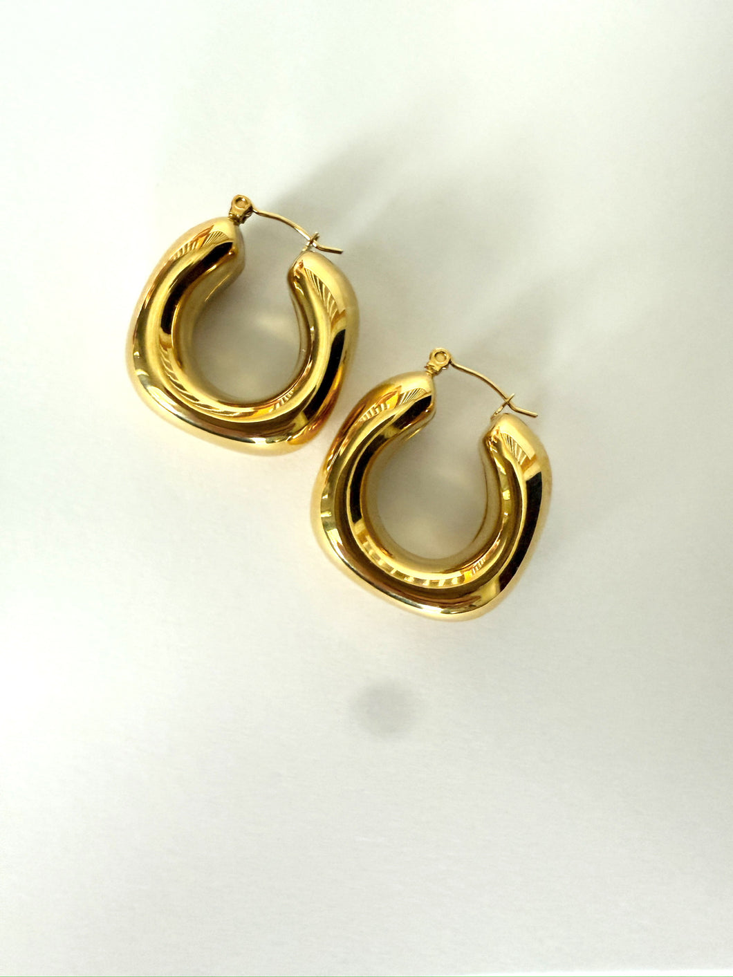 Classic U Hoop Earrings